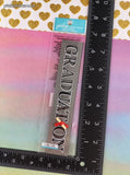 Jolee's Boutique Graduation Banner 3-Dimensional Sticker Pack, New/Sealed