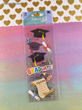 Jolee's Boutique Graduation 3-Dimensional Sticker Pack, New/Sealed