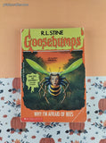 Vintage 1994 1st Scholastic Printing R.L. Stine Goosebumps #17, Why I'm Afraid of Bees Softcover