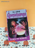 Vintage 1990's R.L. Stine Goosebumps #12, Be Careful What You Wish For... Softcover