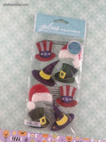 Jolee's Boutique Holiday Hats 3-Dimensional Sticker Pack, New/Sealed