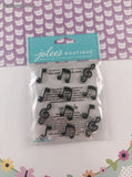 Jolee's Boutique SHINY Music Note Cabochons 3-Dimensional Sticker Pack, New/Sealed