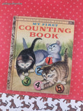 Vintage 1957 Little Golden Book: My First Counting Book Hardcover