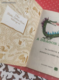 Vintage 1966 1st Printing Little Golden Book: A Dragon in a Wagon and Other Strange Sights Hardcover