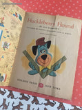 Vintage 1959 1st Printing Little Golden Book: Huckleberry Hound Builds a House Hardcover
