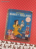 Vintage 1961 1st Printing Little Golden Book: Walt Disney's Babes in Toyland Hardcover