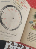 Vintage 1957 Little Golden Book: How to Tell Time Softcover
