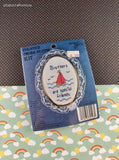 Vintage 1986 New Berlin Co. "Brothers are Special Friends" Miniature Counted Cross Stitch Kit NEW