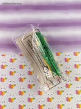 Vintage 1992 Rocket Writers Green & Yellow Pen Wendy's Kids Meal Toy SEALED