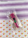 Vintage 1992 Rocket Writers Pink & Green Pen Wendy's Kids Meal Toy SEALED