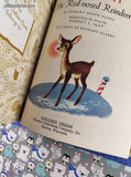 Vintage 1981 Little Golden Book: Rudolph the Red-Nosed Reindeer Hardcover