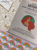 Vintage 1989 Little Golden Book: Walt Disney's The Little Mermaid, Ariel's Underwater Adventure Hardcover
