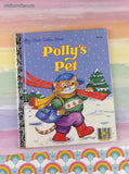 Vintage 1984 Little Golden Book: Polly's Pet Hardcover