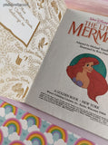 Vintage 1989 1st Printing Little Golden Book: Walt Disney Presents The Little Mermaid Hardcover