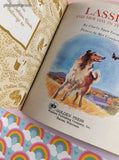 Vintage 1974 1th Printing Little Golden Book: Lassie and Her Day in the Sun Hardcover