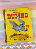 Vintage 1972 32nd Printing Little Golden Book: Walt Disney's Dumbo Hardcover