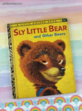 Vintage 1960 1st Printing Little Golden Book: Sly Little Bear and Other Bears Hardcover