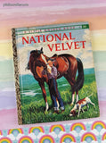Vintage 1961 1st Printing Little Golden Book: National Velvet Hardcover