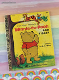 Vintage 1980 21st Printing Little Golden Book: Winnie-the-Pooh and Tigger Hardcover