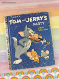 Vintage Little Golden Book: MGM's Tom and Jerry's Party Hardcover