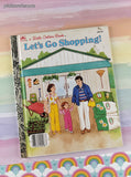 Vintage 1988 Little Golden Book: Let's Go Shopping! Hardcover
