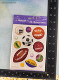 Vintage Hallmark Sports Rewards Pack/8 Sticker Sheets, NEW & Sealed