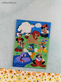 Vintage Sandylion SHINY Mickey Mouse Walt Disney Partial Sticker Sheet