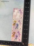 Vintage Amscan SHINY Ballet Slippers Partial Sticker Sheet, 3 Mods