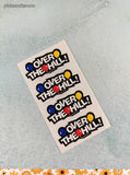 Vintage Frances Meyer RST 468 Over the Hill Stickers Sheets Set/3