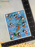 Vintage Hallmark Cards Walt Disney's Mickey Mouse Sports Rewards Sticker Sheets Set/3