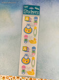 Vintage Frances Meyer FMI New Baby Shower Stickers, 2 Sheets New & Sealed
