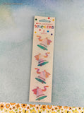 Vintage Mrs. Grossman's Stickers, SHINY Wedding Bells, 2 Sheets New & Sealed