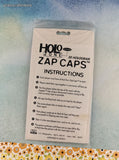 Vintage 1990's Pogs Holo Zone 3D Hologram Zap Caps 5 Caps + 1 Zapper NEW