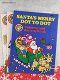 Vintage 1980's/90's Creative Child Press Children's Christmas Activity Books Set/3