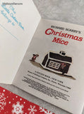 Vintage 1965 First Little Golden Book, Richard Scarry's Christmas Mice Hardcover