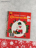 Vintage 1965 First Little Golden Book, Richard Scarry's Christmas Mice Hardcover