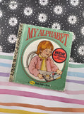 Vintage 1981 1st Printing First Little Golden Book: My Alphabet Hardcover