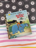 Vintage 1993 First Little Golden Book: The Jungle Book Mowgli and the Jungle Animals Hardcover