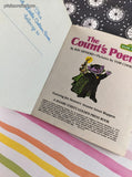 Vintage 1978 Little Golden Book: Sesame Street, The Count's Poem Hardcover