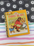 Vintage 1997 First Little Golden Book: The Three Bears Hardcover, Like New
