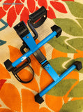 Deluxe Folding Portable Leg Foot Pedal Stationary Exercise Bike Fitness