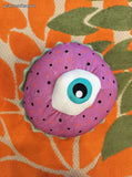 2024 Pop Plush Halloween Silly Spooky Large Eyeball Cupcake, Nice & Clean, NWOT