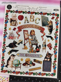 Vintage 1996 John Grossman Gifted School Days Full Page Sticker Sheet, Unused