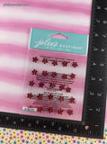 Jolee's Boutique SHINY Mini Flower Gems Ruby 3-Dimensional Sticker Pack, New/Sealed