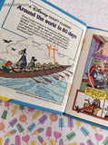 Vintage 1978 Disney Goofy Classic: Around the World in 80 Days Miniature Hardcover