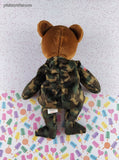 Vintage 2003 TY Beanie Baby - Hero, Teddy Bear - NWT