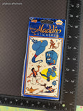 Vitnage Mello Smello Disney's Aladdin Removable Full Sticker Sheet #2, NEW & Sealed