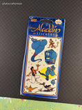 Vitnage Mello Smello Disney's Aladdin Removable Full Sticker Sheet #2, NEW & Sealed