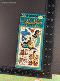 Vitnage Mello Smello Disney's Aladdin Removable Full Sticker Sheet #3, NEW & Sealed