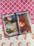 Vintage 2000 TY Dinosaur Trio Rex the Tyrannosaurus Rex Teeny Beanie Baby NEW & Sealed